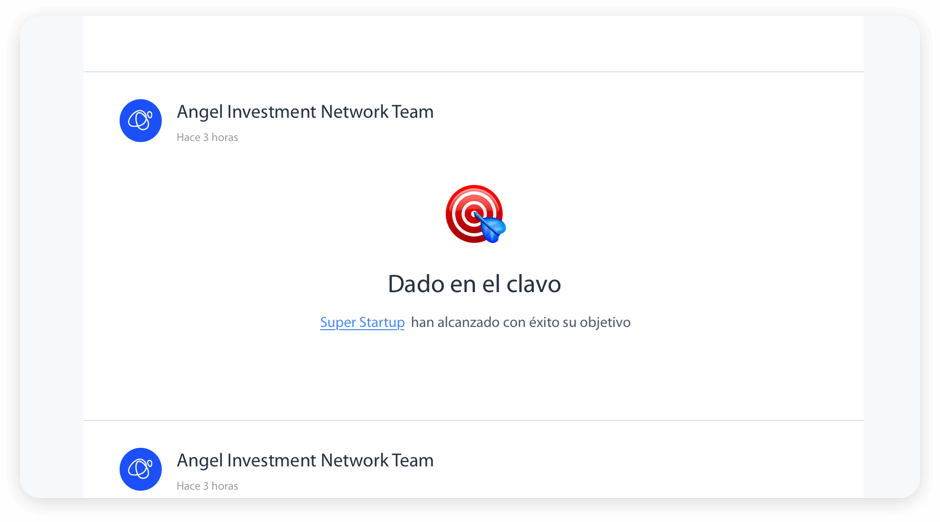 Finalizar la captación de fondos